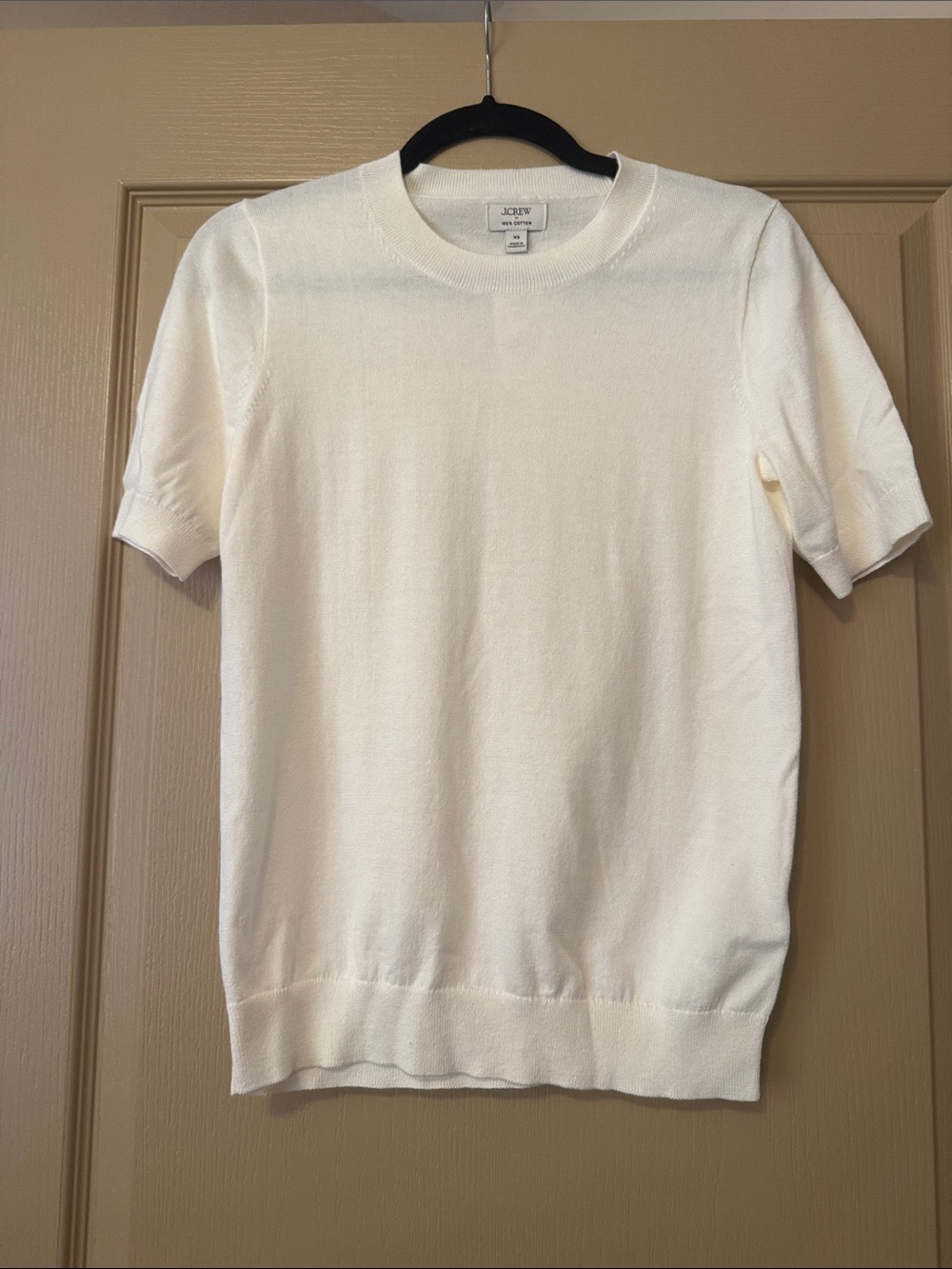Short Sleeve Cotton Sweater